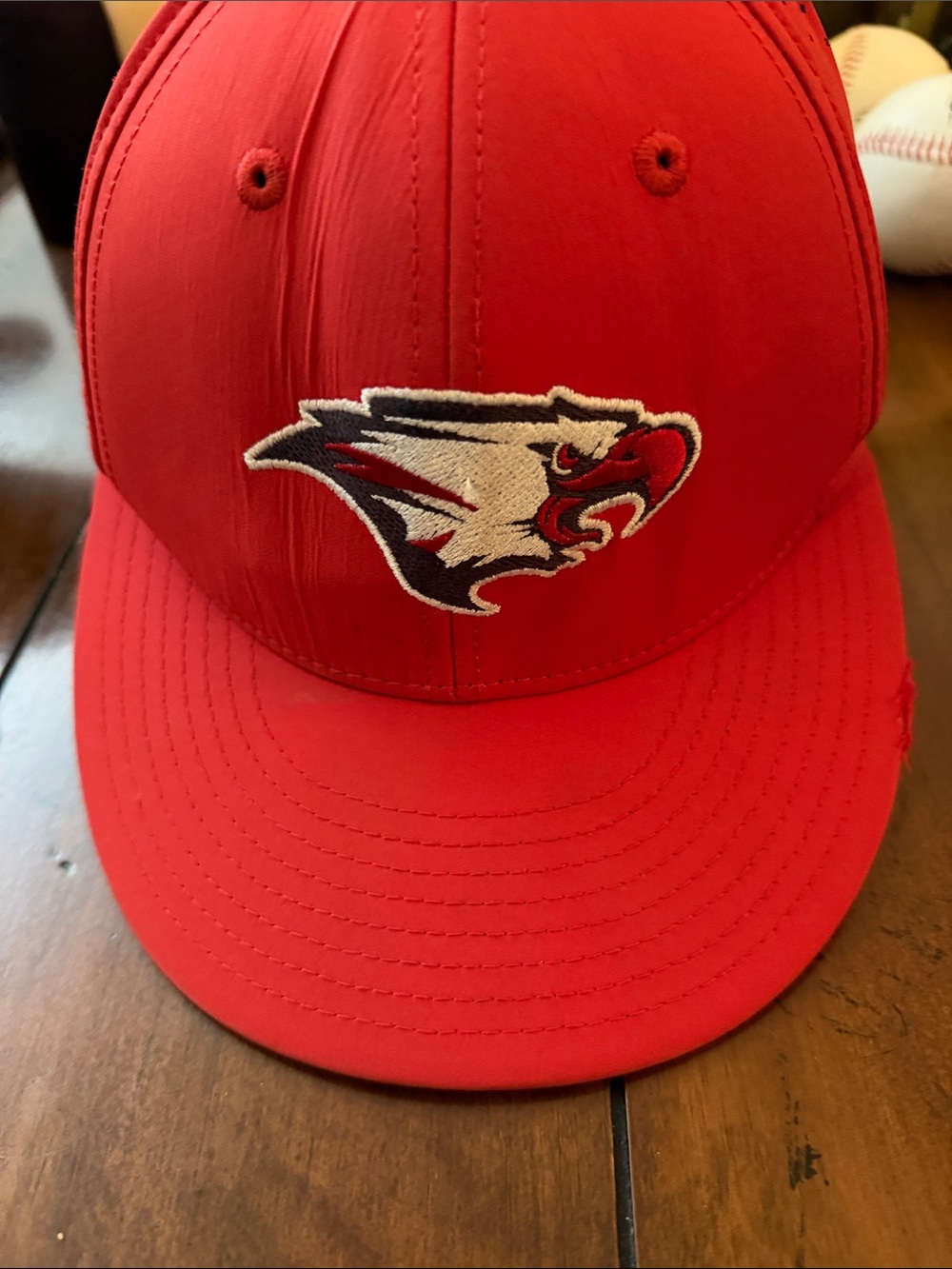 Red Eagle Logo Baseball Cap - Unbranded